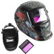 Fighting Hawk Solar Auto Darkening Welding Helmet Mask Welders Grinding