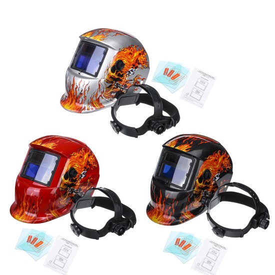 Solar Auto-Darkening Welding Helmet Len Mask Grinding Welder Protective Mask