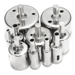 10pcs Diamond Hole Saw Set Tile Ceramic Glass Porcelain Marble 8mm-50mm Hole Saw Drill Bit 10pcs Diamond Hole Saw Set Tile Ceramic Glass Porcelain Marble 8mm-50mm Hole Saw Drill Bit