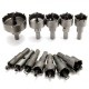 12pcs 15mm-50mm Hole Saw Cutter Alloy Drill Bit Set for Wood Metal Cutting