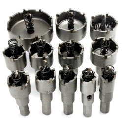 12pcs 15mm-50mm Hole Saw Cutter Alloy Drill Bit Set for Wood Metal Cutting 12pcs 15mm-50mm Hole Saw Cutter Alloy Drill Bit Set for Wood Metal Cutting