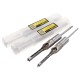 4pcs Square Hole Drill Bits Woodworking Auger Mortising Chisel Set Kit 1/4 to 1/2 Inch Tool Set