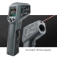 -50-550℃ -58-1022℃ Multifunctional Color Screen Infrared Thermometer Laser Industrial Temperature Measurement