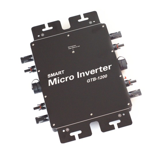 1200W Smart Solar Grid Tie Micro Inverter GTB-1200 Microinverter For On Grid Solar Power System Home