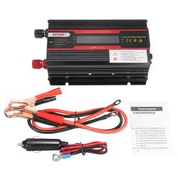 3000W HS-LCD Inverter DC12/24V to AC110V/220V Modified Sine Wave Car USB Converter Display Power Inverter 3000W HS-LCD Inverter DC12/24V to AC110V/220V Modified Sine Wave Car USB Converter Display Power Inverter