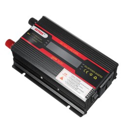 3000W HS-LCD Inverter DC12/24V to AC110V/220V Modified Sine Wave Car USB Converter Display Power Inverter 3000W HS-LCD Inverter DC12/24V to AC110V/220V Modified Sine Wave Car USB Converter Display Power Inverter
