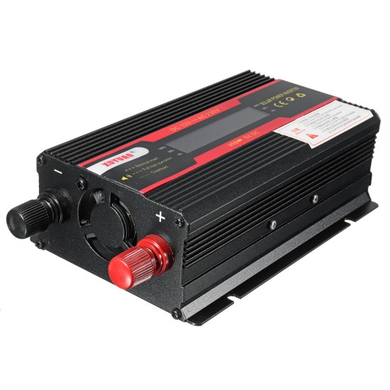 3000W HS-LCD Inverter DC12/24V to AC110V/220V Modified Sine Wave Car USB Converter Display Power Inverter