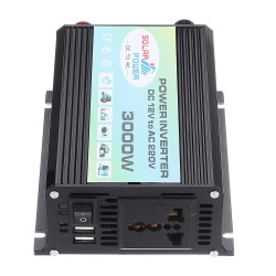 3000W Power Inverter DC 12V to AC 220V Boat Car Inverter USB Charger Converter 3000W Power Inverter DC 12V to AC 220V Boat Car Inverter USB Charger Converter