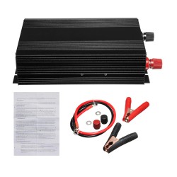 3000W Pure Sine Wave Power Inverter DC 12V to 220V AC Converter Car Caravan 60Hz Intelligent On-board Household 3000W Pure Sine Wave Power Inverter DC 12V to 220V AC Converter Car Caravan 60Hz Intelligent On-board Household