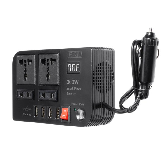 300W Power Inverter DC 12V TO AC 220V Power Inverter W/ Ci-garette Lighter