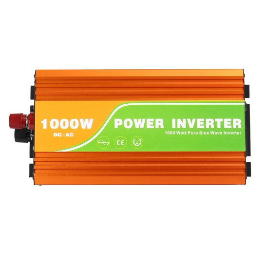JN-H 1000W DC 12V to AC 110V-220V Power Inverter Pure Sine Wave Converter