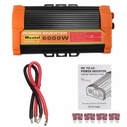 UNNC-8 6000W Solar Power Inverter 12V DC To 220V AC Car Modified Sine Wave Converter UNNC-8 6000W Solar Power Inverter 12V DC To 220V AC Car Modified Sine Wave Converter