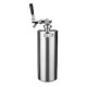 2/4/5L Homebrew Growler Mini Keg Stainless Steel Bar Beer Wine Making Tools Valve