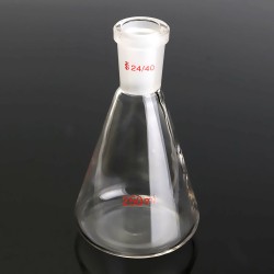 250ml 24/40 Glass Erlenmeyer Flask Chemistry Conical Bottle Laboratory Glassware 250ml 24/40 Glass Erlenmeyer Flask Chemistry Conical Bottle Laboratory Glassware