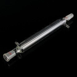 300mm 24/40 Glass Straight Liebig Condenser West Condenser Lab Distillation Glassware 300mm 24/40 Glass Straight Liebig Condenser West Condenser Lab Distillation Glassware