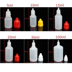 5-100ml Empty Plastic Dropper Bottles 5-100ml Empty Plastic Dropper Bottles