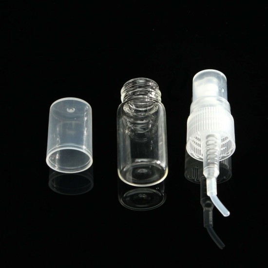 5pcs Atomizer Pump Glass Spray Bottle Perfume Bottle Empty Bottle 2/3/5/10ml