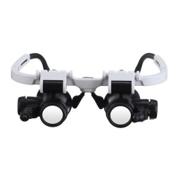 Headband Head-Mounted Repair LED Lamp Light Magnifying Glass Magnifier Loupe Headband Head-Mounted Repair LED Lamp Light Magnifying Glass Magnifier Loupe