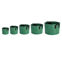 1/2/3/5/7/10Gallon Felt Non-Woven Pots Plant Grow Bag Planting Pouch Container Nursery Seedling Planting Breathable Barrel 1/2/3/5/7/10Gallon Felt Non-Woven Pots Plant Grow Bag Planting Pouch Container Nursery Seedling Planting Breathable Barrel