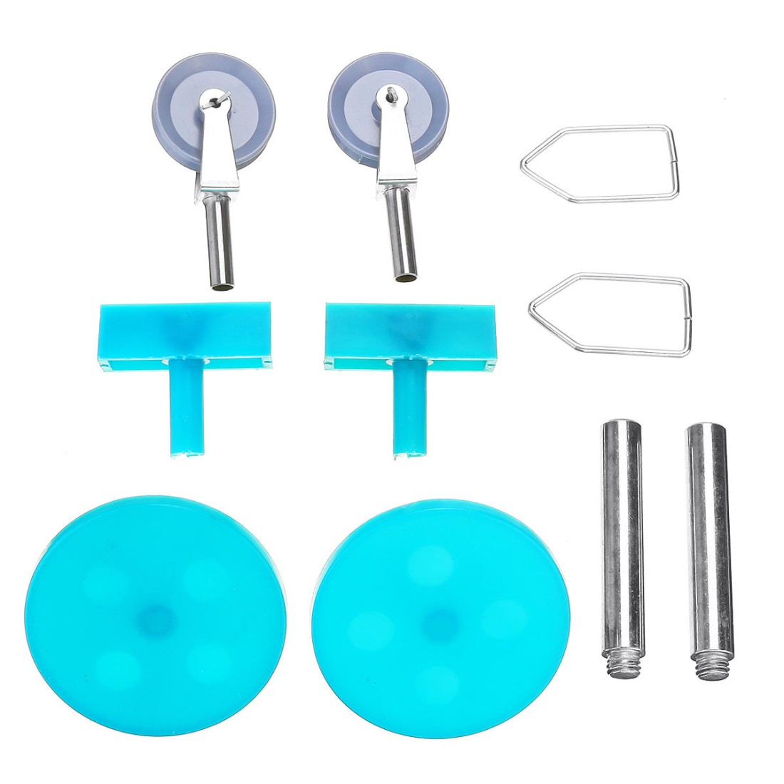 2Pcs/Set 5N Plastic Round Spring Balance Scale Circular Disc ...