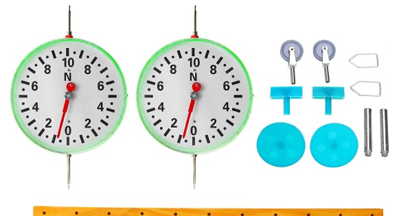 2Pcs/Set 5N Plastic Round Spring Balance Scale Circular Disc ...