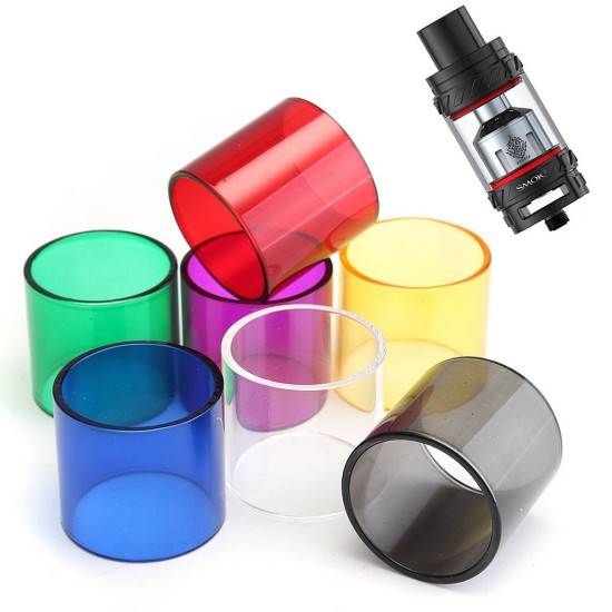 Replacement Transparent Pyrex Glass Tube Tank Sleeve For TFV12 Cloud BKing