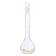 10/25/50/100/250ML Transparent Glass Volumetric Flask With Stopper Lab Glassware Kit