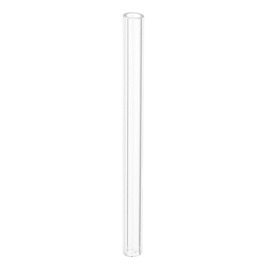 10Pcs 100mm OD 8mm 1.5mm Thick Wall Borosilicate Glass Blowing Tube