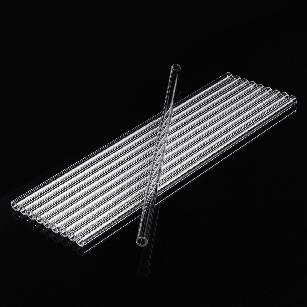 10Pcs 300mm OD 10mm 2.2mm Thick Wall Borosilicate Glass Blowing Tube ...
