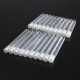 10pcs Round Bottom Clear Plastic Tube With Cap Stopper 12X75/100mm