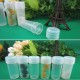 20Pcs 5ml Chemistry Plastic Test Tube Vials with Seal Caps Pack Container