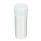 20Pcs 5ml Chemistry Plastic Test Tube Vials with Seal Caps Pack Container