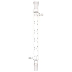 24/40 200mm Glass Allihn Condenser Chemistry Lab Experiment Test With Spherical Inner Tube Straight Mouth 24/40 200mm Glass Allihn Condenser Chemistry Lab Experiment Test With Spherical Inner Tube Straight Mouth