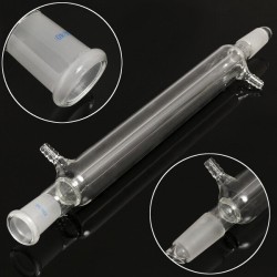 300mm 24/40 Joint Glass Straight Liebig Condenser Tube Lab Laboratory Glassware 300mm 24/40 Joint Glass Straight Liebig Condenser Tube Lab Laboratory Glassware