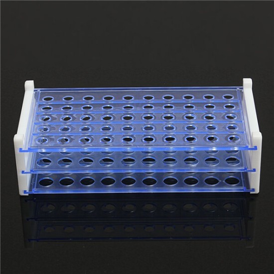 40/50 Holes Vents Plastic Centrifugal Deck Test Tube Rack Holder Laboratory