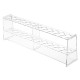 50ml*12-Holes Plexiglass Organic Glass Test Colorimetric Single Row Tube Rack Holder