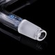 19/26 75 Degree Borosilicate Glass Distillation Adapter Connector Distilling Tube w/ Standard Ground Taper Inner Joints