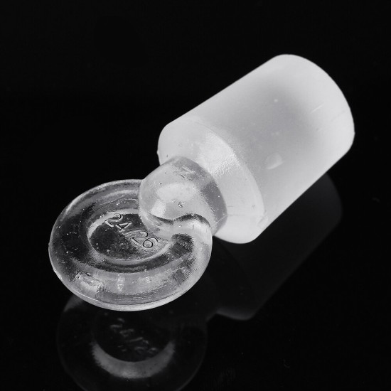 500mL Pyriform Borosilicate Glass Separatory Funnel Pear Shape Glass Stopcock Laboratory
