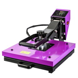 15x15 inches Purple Color Heat Press Machine Digital Control System High Precision Machine Hot Press Machine For T Shirts Printing 15x15 inches Purple Color Heat Press Machine Digital Control System High Precision Machine Hot Press Machine For T Shirts Printing