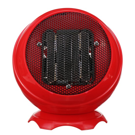 220V 500W Mini Electric Heater Fan PTC Heating Portable Desktop Home Office Fan Heater