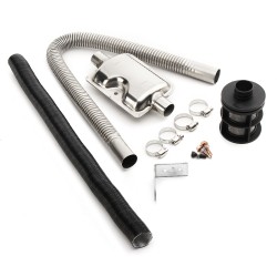 24mm Exhaust Silencer & 25mm Filter Exhaust and Intake Pipe for Air Diesel Heater Accessories 24mm Exhaust Silencer & 25mm Filter Exhaust and Intake Pipe for Air Diesel Heater Accessories