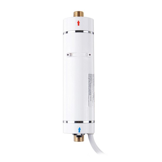 3500/5500W 220V Tankless 3S Instant Electric Hot Water Heater Kitchen Home Shower