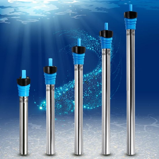 50/100/200/300/500W Aquarium Fish Tank Submersible Water Heater Heating Rods