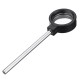 3/4/5cm Hand-held Convex/Concave Lens Glass Magnifier Optical Seat Accessories