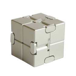 Mini Infinity Funny Magic Cube Aluminum Alloy Anxiety Stress Relief Blocks Toy for Kids Adult Mini Infinity Funny Magic Cube Aluminum Alloy Anxiety Stress Relief Blocks Toy for Kids Adult