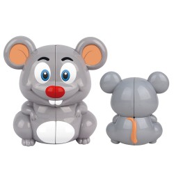 Panda/Tiger/Penguin/Mouse Animal Cube Puzzle Jigsaw Kids Educational Toys Gift Panda/Tiger/Penguin/Mouse Animal Cube Puzzle Jigsaw Kids Educational Toys Gift