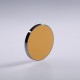 20/25/30mm Dia Reflective Mirror Reflector Si Coated Gold Silicon Laser Reflection Lens for CO2 Laser Cutting Engraving Machine