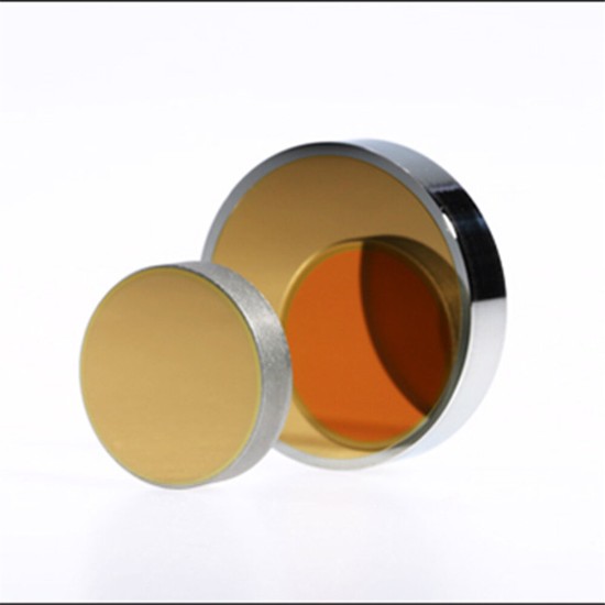 20/25/30mm Dia Reflective Mirror Reflector Si Coated Gold Silicon Laser Reflection Lens for CO2 Laser Cutting Engraving Machine