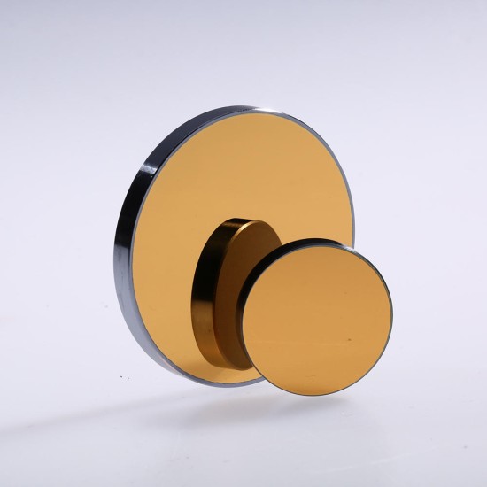 20/25/30mm Dia Reflective Mirror Reflector Si Coated Gold Silicon Laser Reflection Lens for CO2 Laser Cutting Engraving Machine