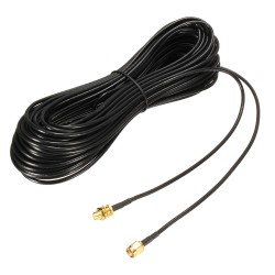 20M RP - SMA Male To Female Wireless Antenna Extension Ribbon Cables 20M RP - SMA Male To Female Wireless Antenna Extension Ribbon Cables